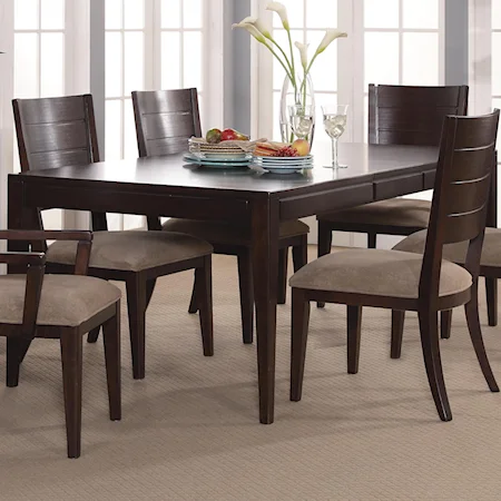 Rectangular Leg Dining Table